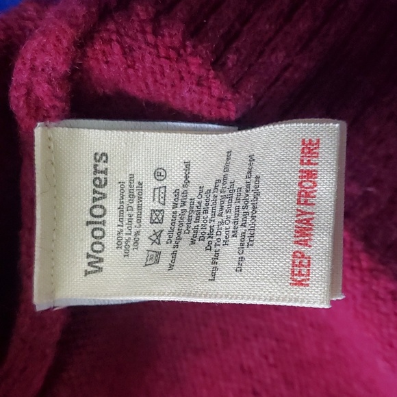 Woolovers Women's 100% Lambswool Zip Cardigan L - Picture 4 of 4